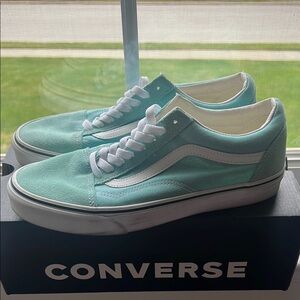 Teal Converse Sneakers